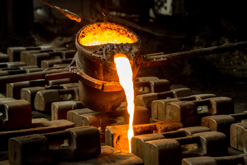 An Image Of Castings and Cast Iron Melting - Arrow Off Road - CNC Castings Canada